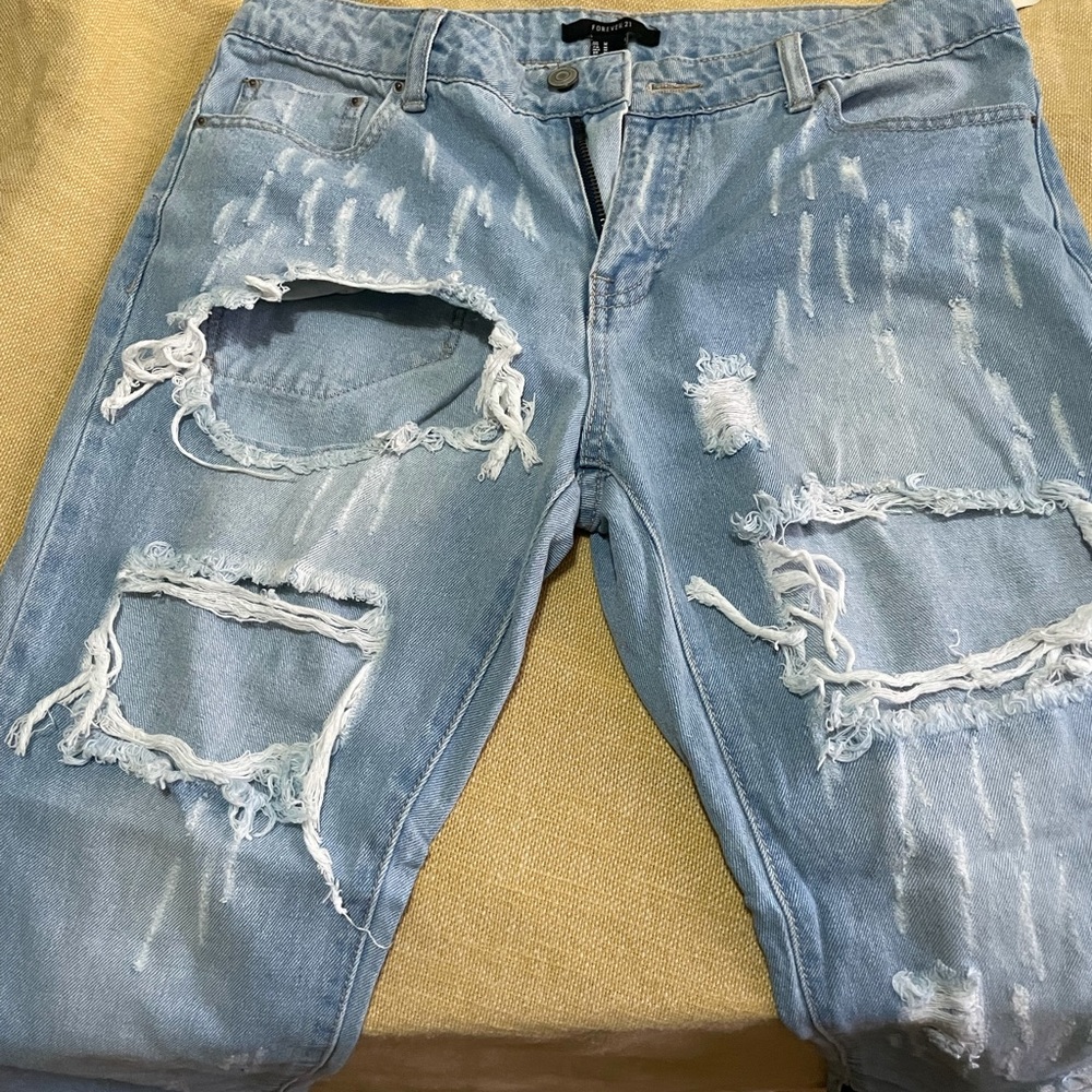 Light Blue Denim Pants